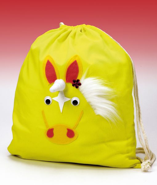 Creative Box Baumwoll-Rucksacktasche "Einhorn"