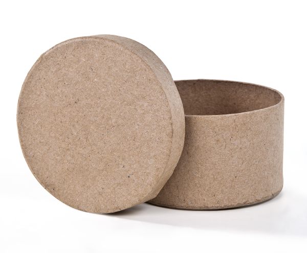 Paper Art Dose rund 7x4 cm, 10 St.