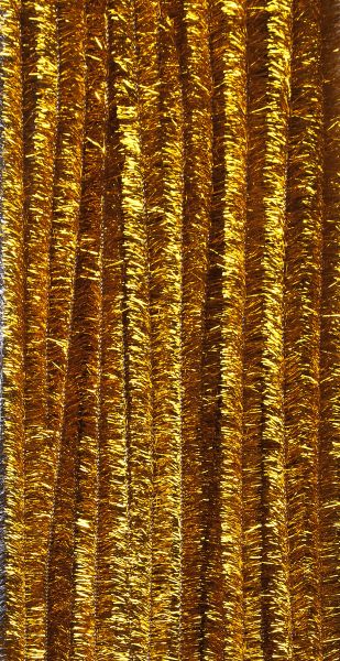 Pfeifenputzer 9x500 mm Metallic, gold, 10 Stück, SB