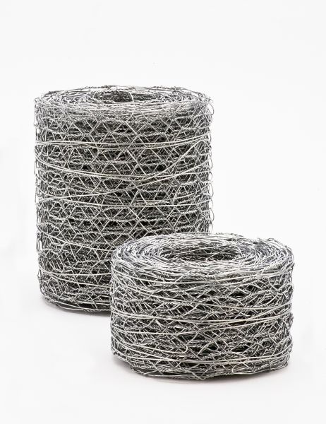 Draht-Sechseckgeflecht 10 cm, verzinkt, 10 m