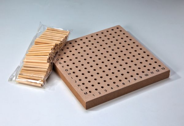 Kreativ-Steckplatte inklusive 5 Vorlagen