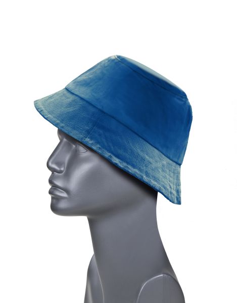Baumwoll Sonnenhut, Größe 54, blau