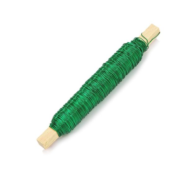 Wickeldraht 0,50 mm apfelgrün, 100 g