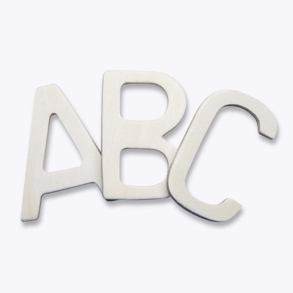 Holz-Buchstaben A-Z