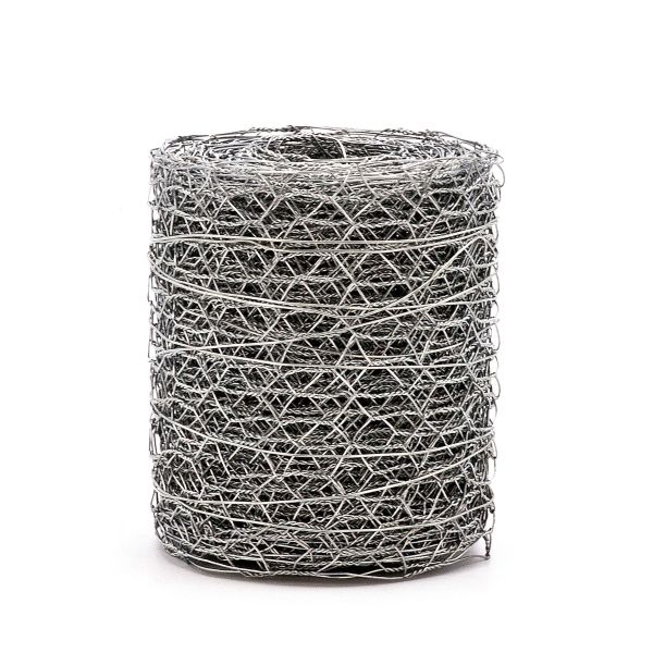 Draht-Sechseckgeflecht 10 cm, verzinkt, 10 m