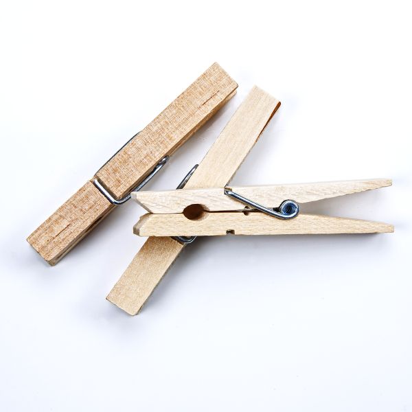 Holz-Wäscheklammern 25x3 mm, 100 St., SB