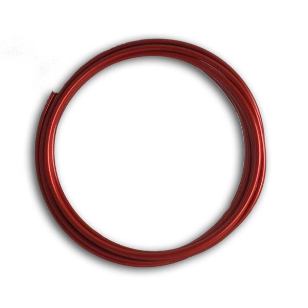 Aludraht, 2,0mm, rot, 5m