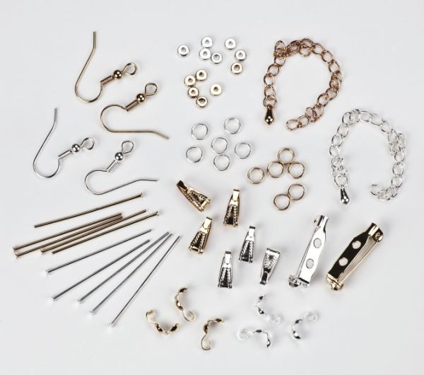 Schmuckzubehör-Set, 130 Teile