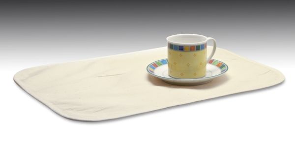 Baumwoll Platzdeckchen 43,5x34 cm, natur