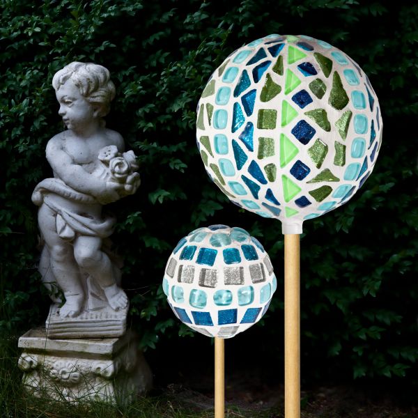 Kunststoff-Kugel, 100mm, weiß, 120 Stück