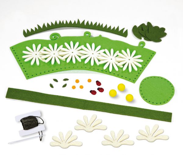 CREATIVE Bag Frühlingskorb mit Blüten