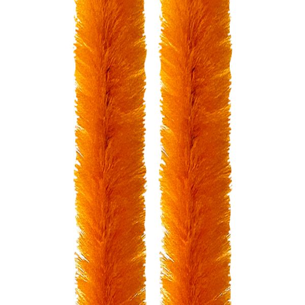 Pfeifenputzer 9x500 mm, orange, 10 St., SB