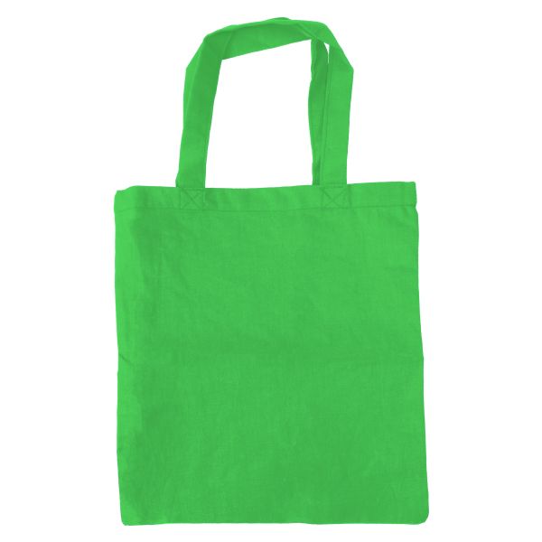 Baumwoll Tasche 25x22 cm, grün