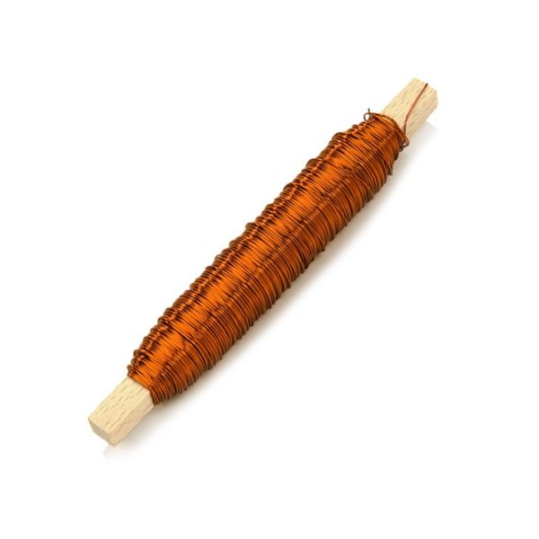 Wickeldraht 0,50 mm orange, 100 g