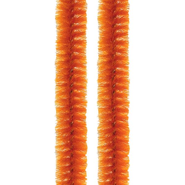 Pfeifenputzer 6x300 mm, orange, 25 St., SB