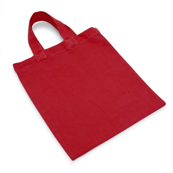 Baumwoll Tasche 38x42 cm, rot