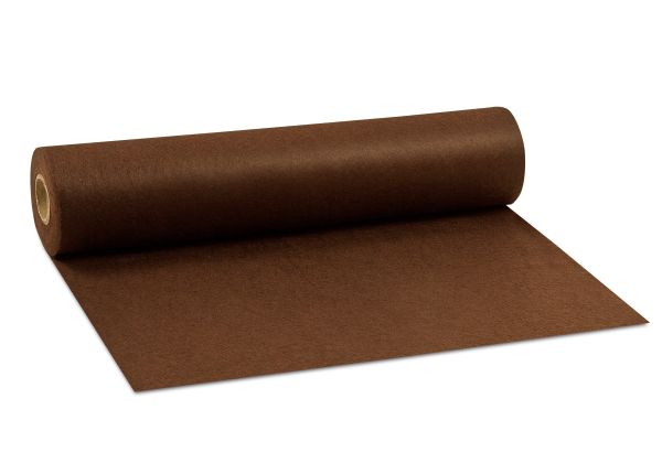 Bastelfilz 1,5 mm, 44x500 cm, braun
