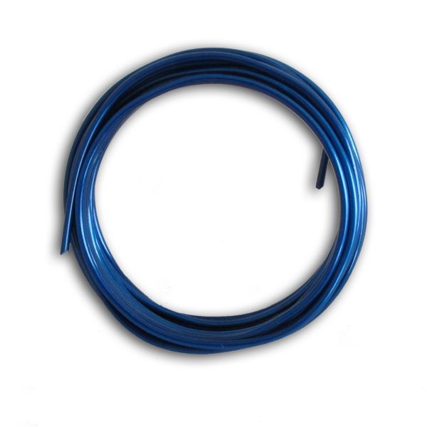 Aludraht, 1,0mm, blau, 5m