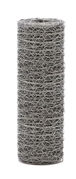 Draht-Sechseckgeflecht 25 cm, verzinkt, 10 m
