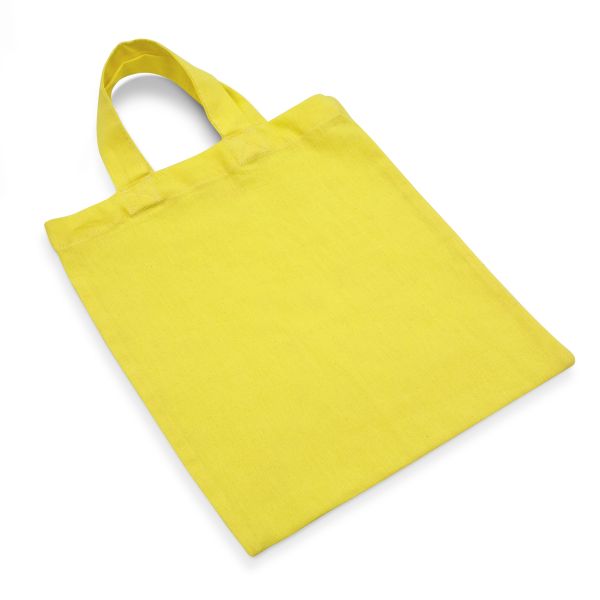 Baumwoll Tasche 38x42 cm, gelb