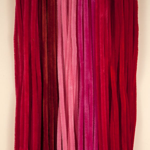 Pfeifenputzer 9x500 mm, rot-Töne, 100 St.