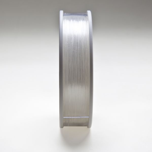 Perlenfaden, 0,50mm Ø, transparent, 50m-Spule